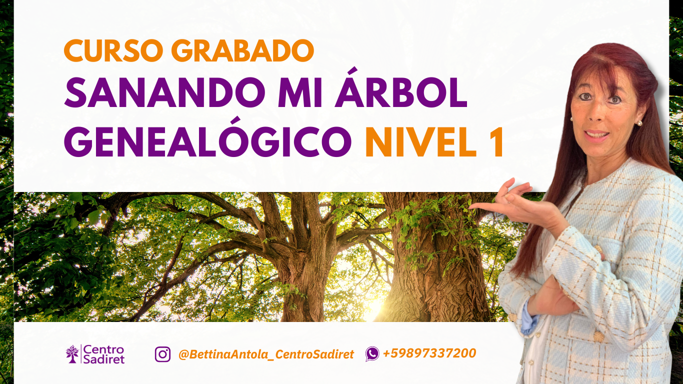 Curso “Sanando mi árbol genealógico” GRABADO