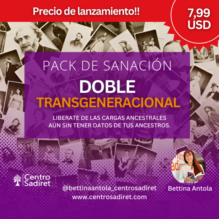 3. Pack de sanación -Doble transgeneracional-