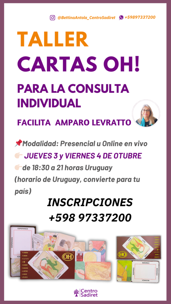 Taller de Cartas OH! - Dictado por Amparo Levratto