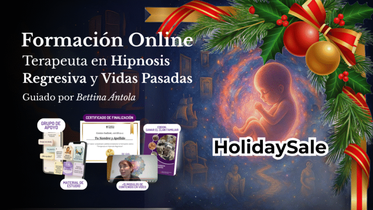 Formación Online Terapeuta en Hipnosis Regresiva y Vidas Pasadas