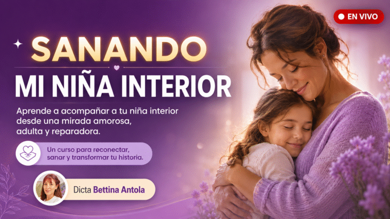 Sanando mi niño interior EN VIVO Setiembre 2026
