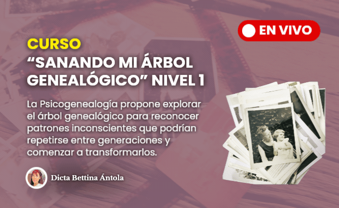 Curso «Sanando mi árbol genealógico» enero 2027